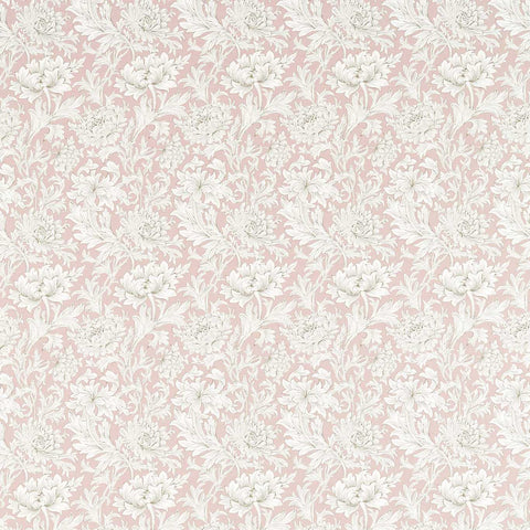 Morris & Co Chrysanthemum Toile Cochineal Pink Cushions