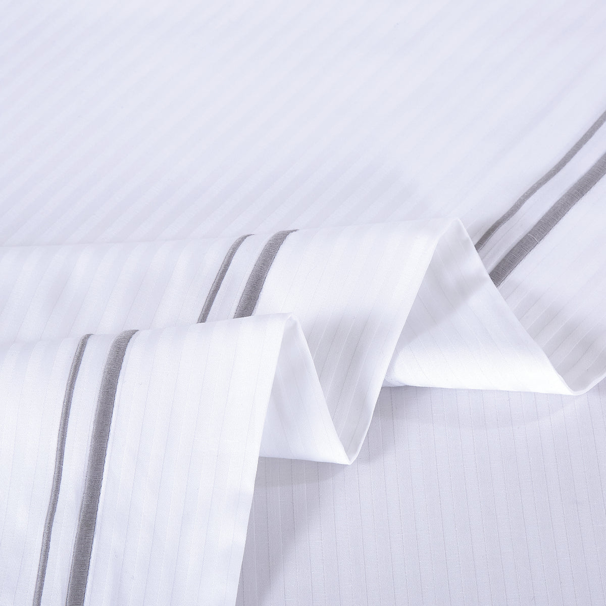 CASPER STRIPE PIPING DUVET COVER