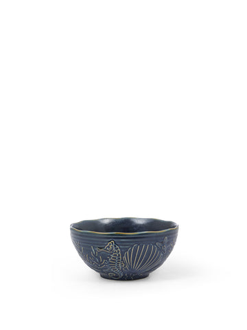 Blue porcelain cup