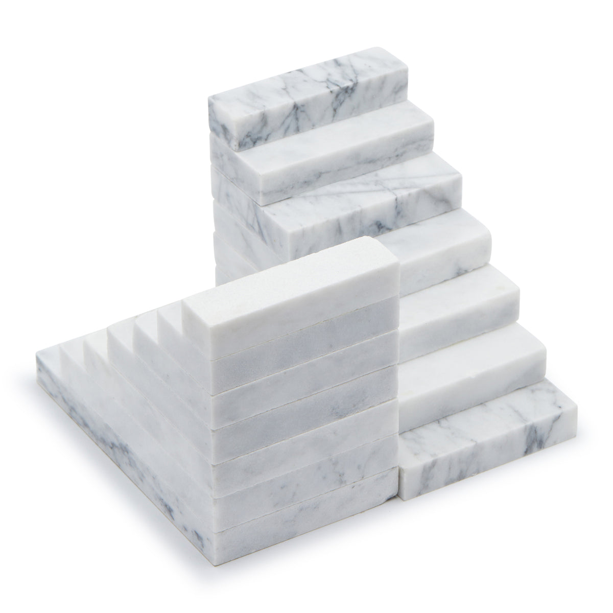 Dwell Marble Home Bookend - Grey W10xL6xH12cm / Grey