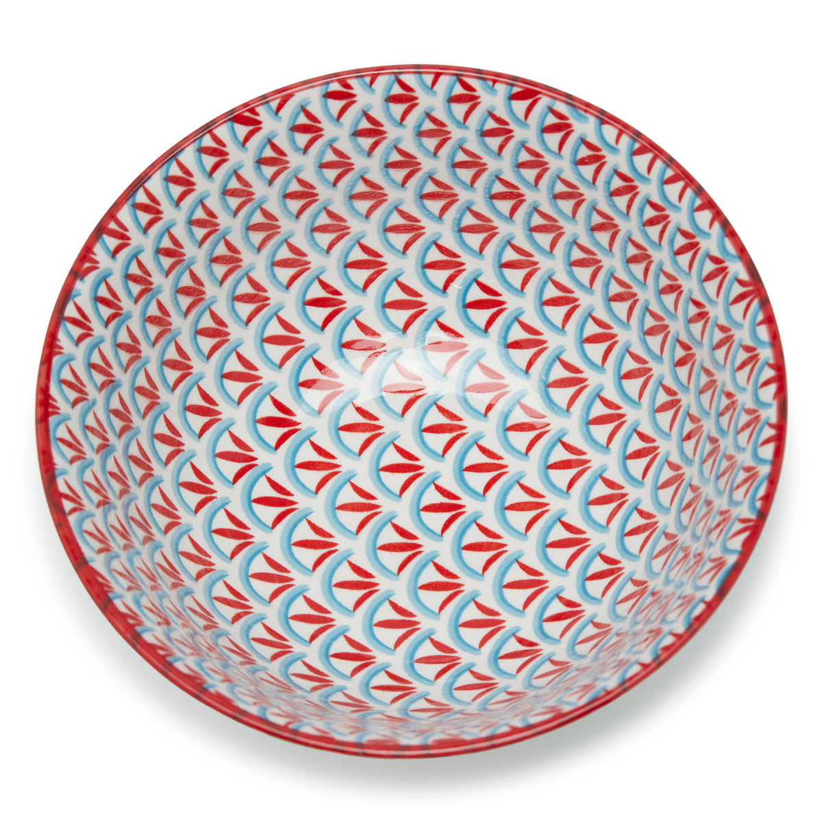 Simply Kitchen FLORAL MM EMBOSSED TILE CERAMIC BOWL (16×7.5 CM BIG) 16??7.5 CM / Multi