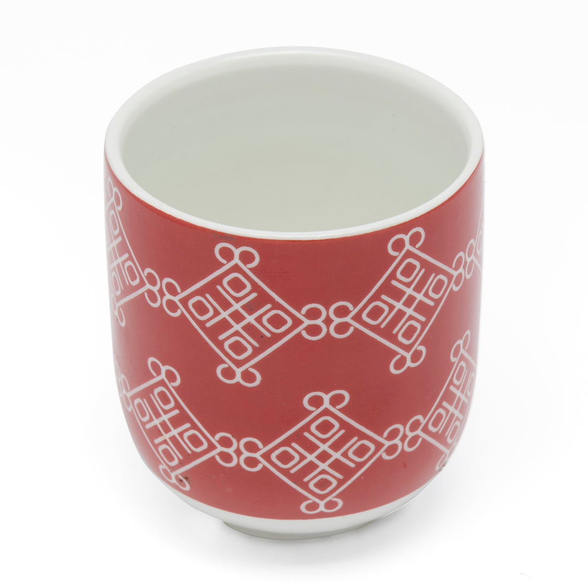Simply Kitchen FLORAL MM FOLK RANGOLI CERAMIC CUP (7×8 CM) 7x8 CM / Multi
