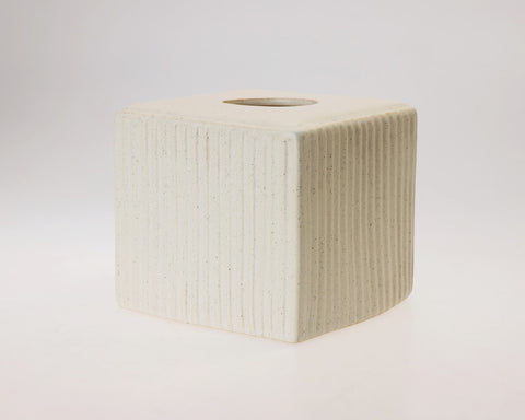 Stripe Ceramic Tissue Box