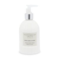 Peppermint Grove Fresh Sage & Cedar Hand Cream Pump 500ml / Beige