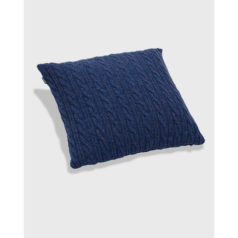 Gant Home Cable Cushion - Blue