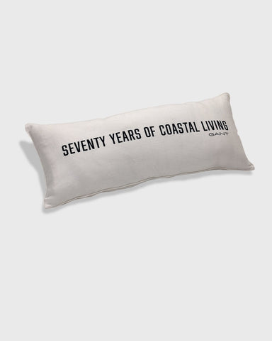 Gant Home Seventy Years Cushion - White