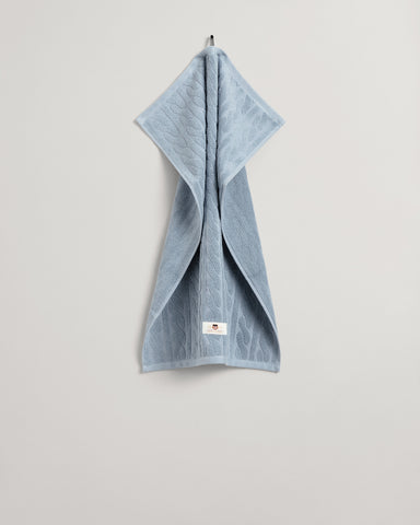 GANT Cable Organic Cotton Wash Towel