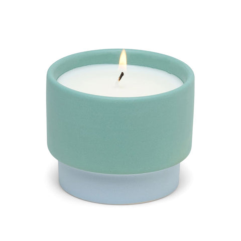 Paddy Wax Color Block Ceramic Vessel Candle