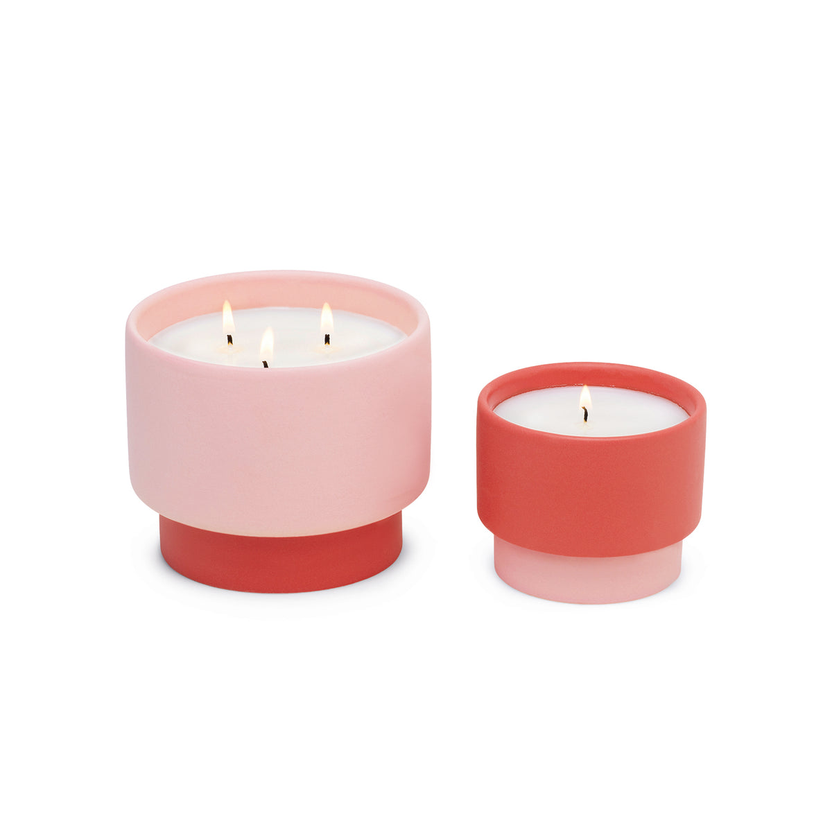 Paddy Wax Color Block Ceramic Vessel Candle
