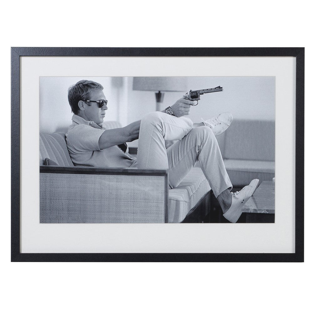 Steve Mcqueen Aim Picture H:540mm W:740mm