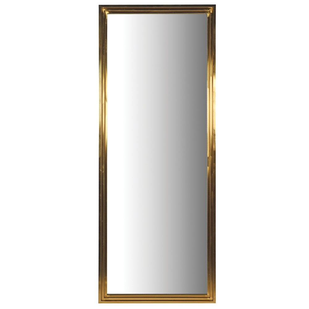 Stepped Gold Mirror H:2200mm W:860mm D:60mm