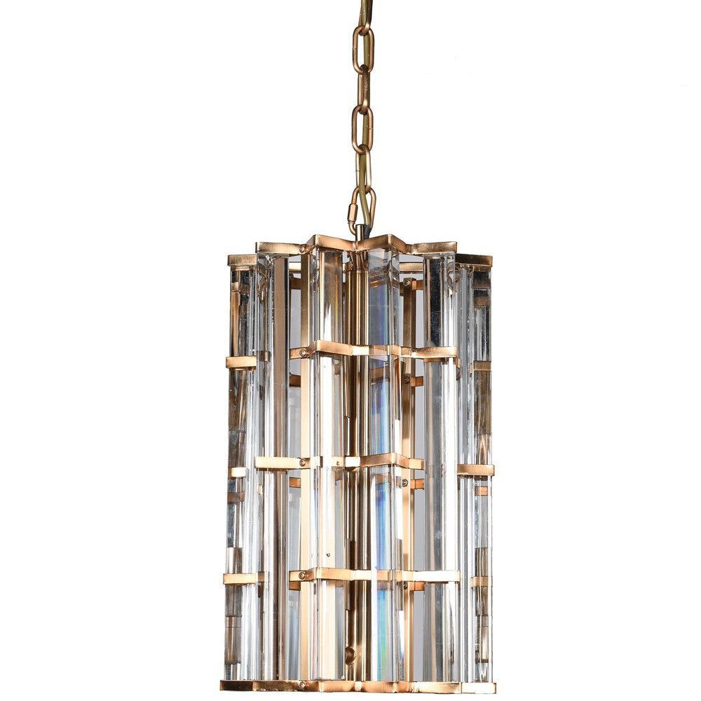 Gold Cage Chandelier H:400mm Dia:250mm