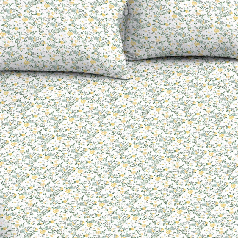 Floral Dream Printed Fitted Sheet