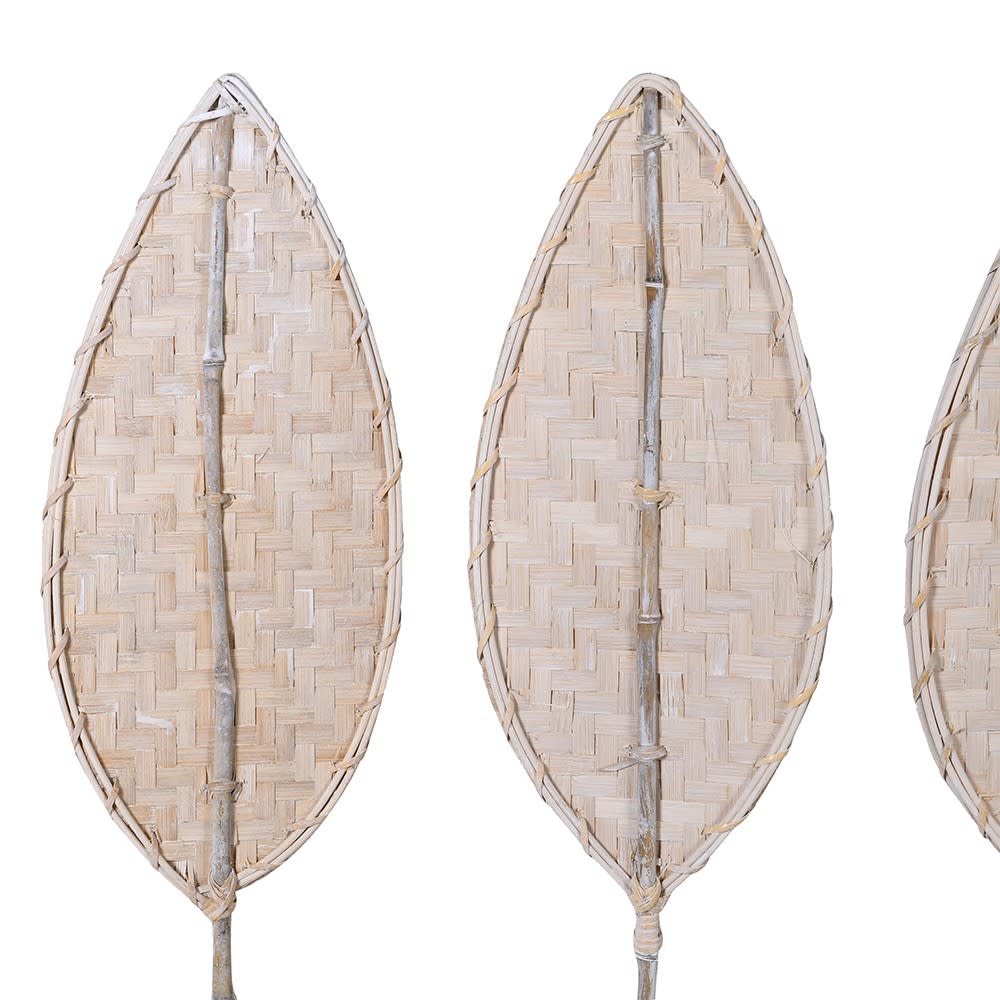 Dwell Future Eden Bamboo Leaf Wall Art