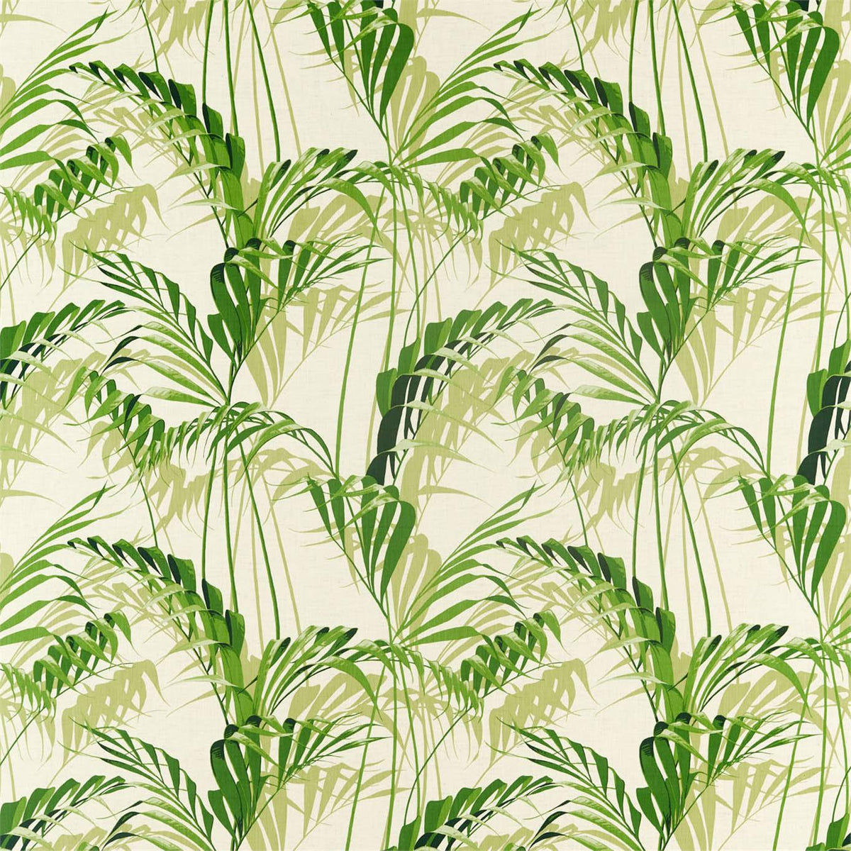 SANDERSON Palm House Botanical Green Cushions