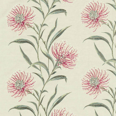 SANDERSON Catherinae Embroidery Fuchsia Sofa