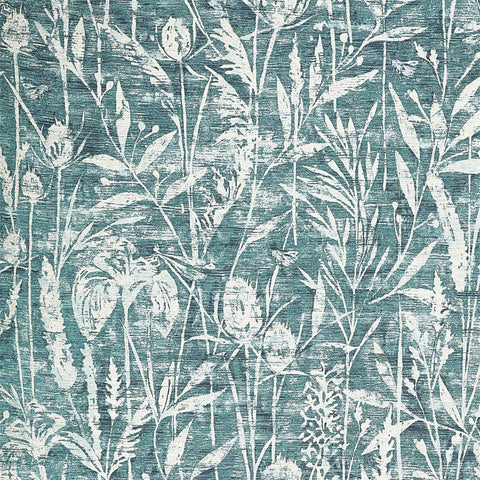 SANDERSON Violet Grasses Cobalt Cushions