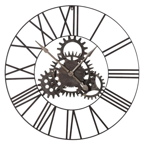 Dwell Fixed Cogs Metal Clock
