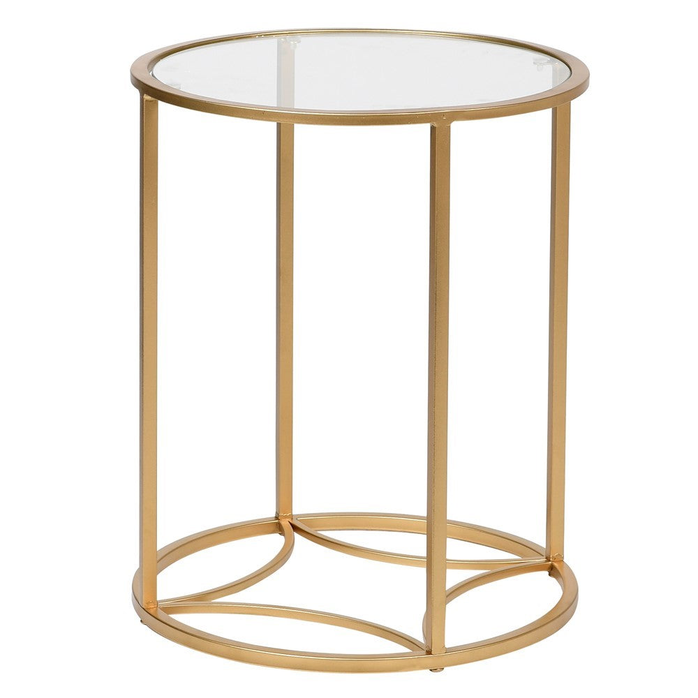 Dwell Gold Side Table