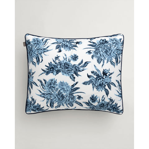 Gant Home Flower Garden Pillow Cover - Blue