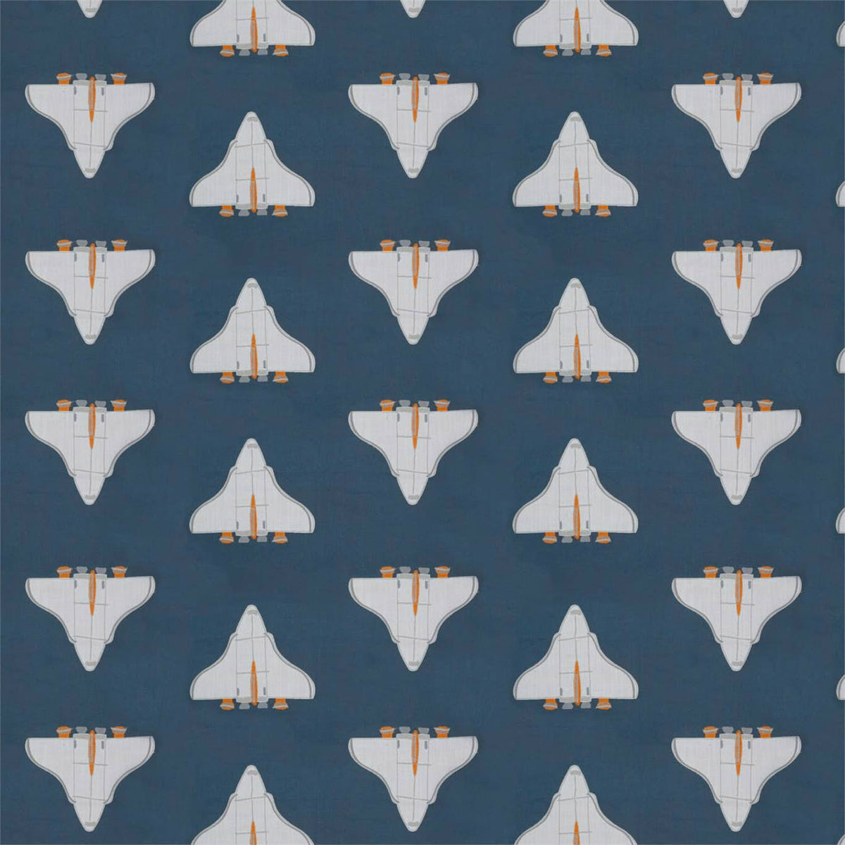 HARLEQUIN Space Shuttle Apricot/Navy Table