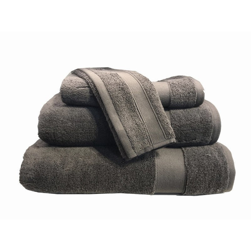 Hotel Royal Living Supima Wash Towel - Grey