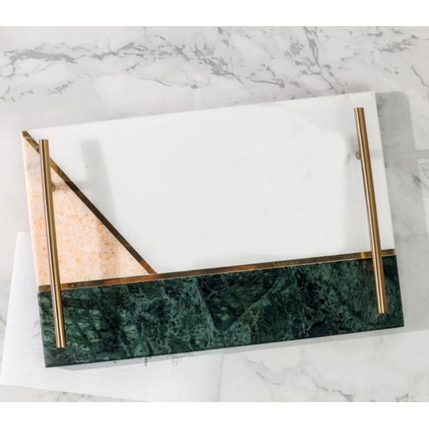 Dwell Marble Home Tray