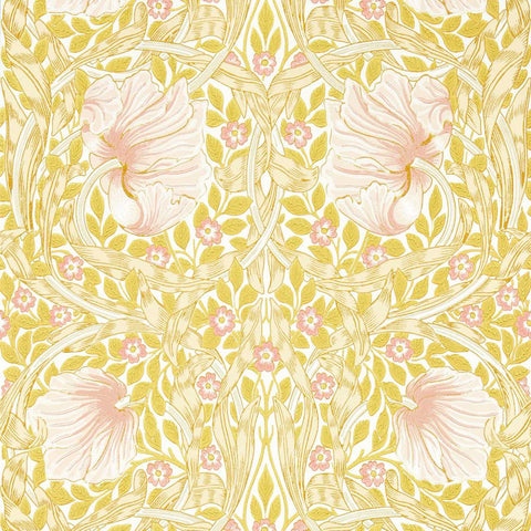 زهرة الشمس بيمبيرنيل /ورق الجدران الوردي