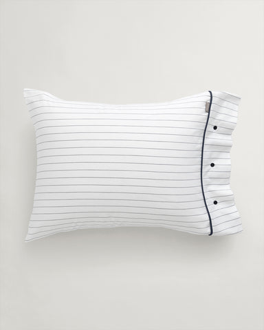 Gant Home Pinstripe Pillow Cover - White