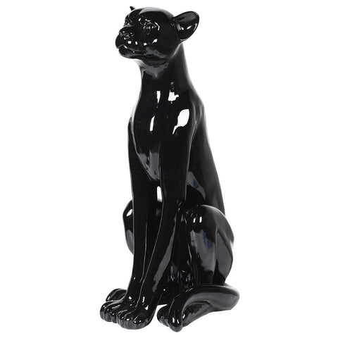 Dwell Large Sitting Black Panther