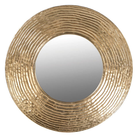 DWELL Deniva Gold Circle Mirror