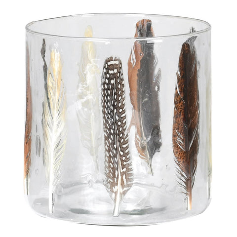 Dwell Feather Candle Holder